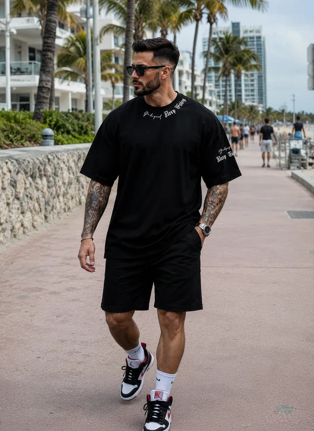 Keep Trying Heavyweight Oversized Tee
