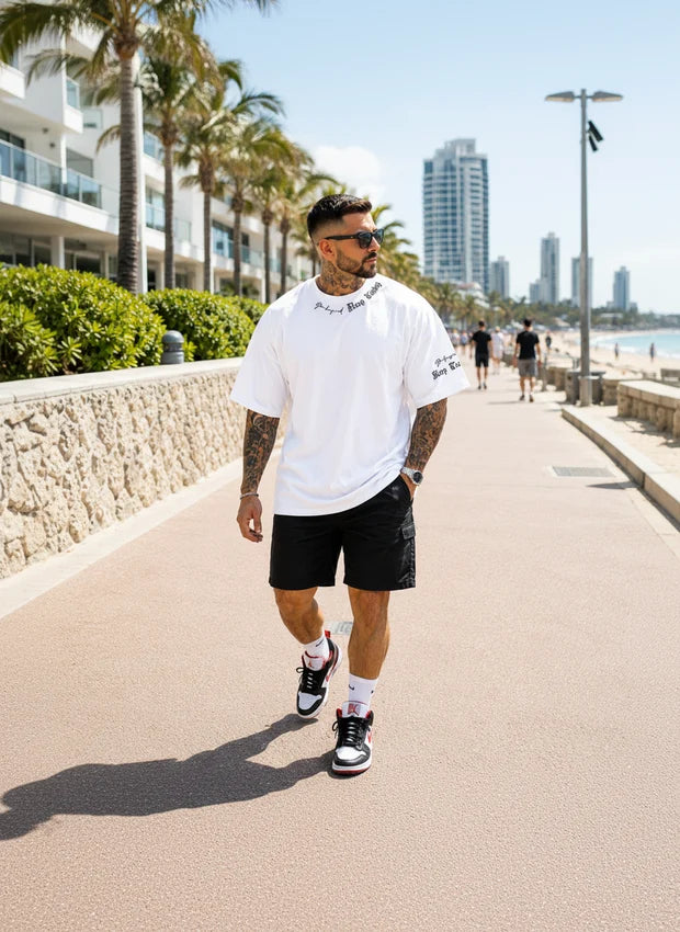 Keep Trying Heavyweight Oversized Tee