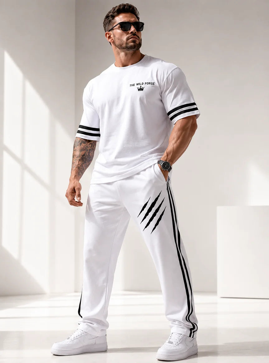 Black Lion Oversized Co-Ord Set (Full)