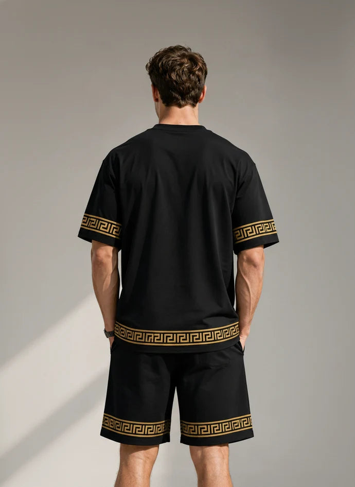Royal Noir Luxe Oversized Tee